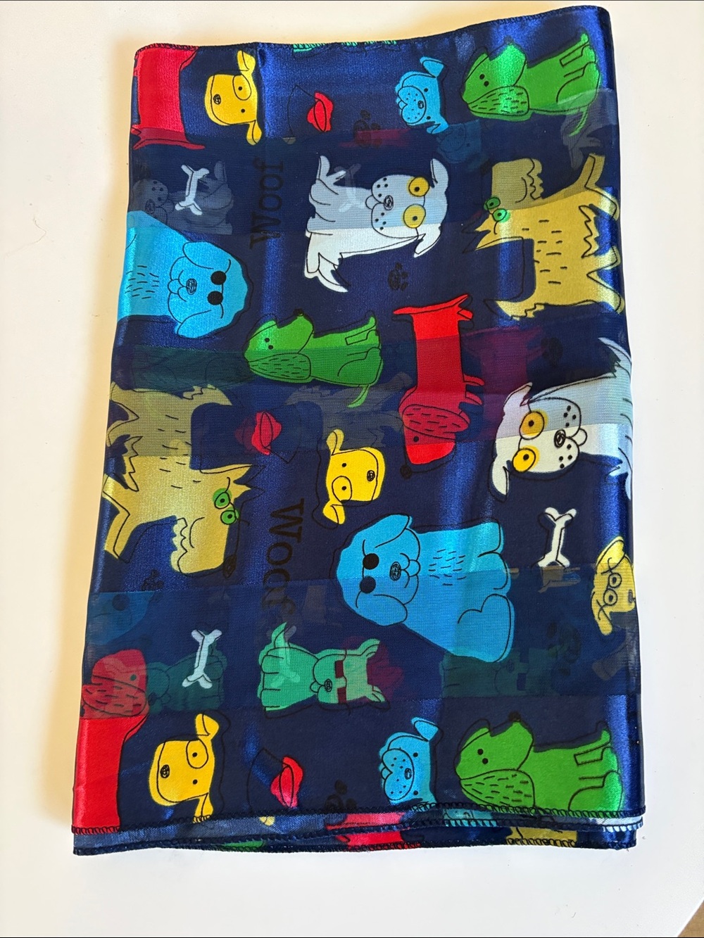 Dog Print Women’s Scarf